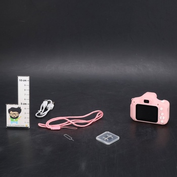 Dětský fotoaparát Faburo digitální růžový
