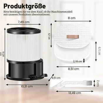 XPMHIP1000 XPRFFIP1000 HEPA filter kompatibilný so Shark IP1251, IP3251, IP1250, IP3252, IP3124,