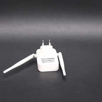 COMFAST WiFi zosilňovač, WiFi opakovač 300 Mbps jednopásmový s 2 anténami a WPS | LED indikátor