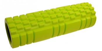 Masážny valec LIFEFIT® JOGA ROLLER A11 45x14cm, zelený