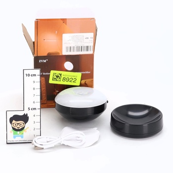 ZVM LED nástenné svietidlo do interiéru s pohybovým senzorom, otočné o 360 °, 3000K/7000K |