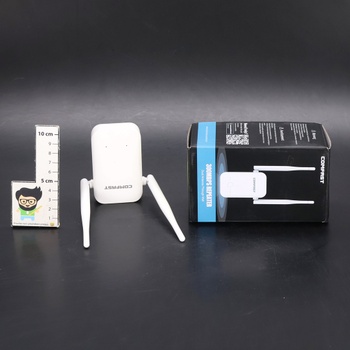 WLAN opakovač COMFAST, 300 Mbit/s, WLAN zesilovač, 2,4 GHz s WPS, kompatibilní se všemi