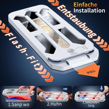 Tentoki 2dielne tvrdené ochranné sklo pre iPhone 17 Pro, priehľadné