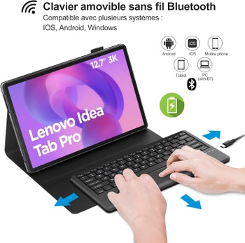 Bezdrátová klávesnice IVEOPPE Lenovo Idea Tab Pro 12.7