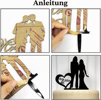 Ozdoba na dort paní a paní, lesbická svatební dekorace pro ženy, černá akrylová dekorace pro ženu a
