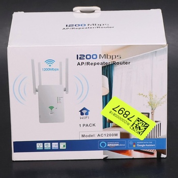 Wifi zosilňovač biely 1200 Mbps