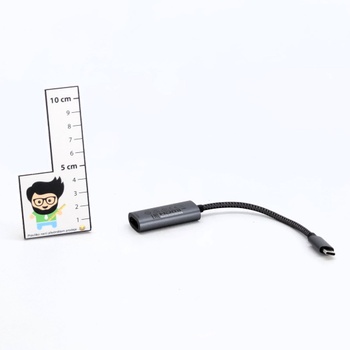Adaptér AGFINEST USB HDMI sivý