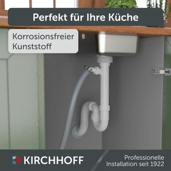 KIRCHHOFF Flexibilný sifón 1 1/2