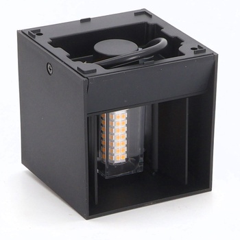 Nástenná lampa KYOTECH IP65 s pohybovým senzorom a LED žiarovkou G9, balenie 1 ks, šedá