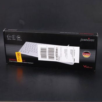 Klávesnica Perixx PERIBOARD-213W biela