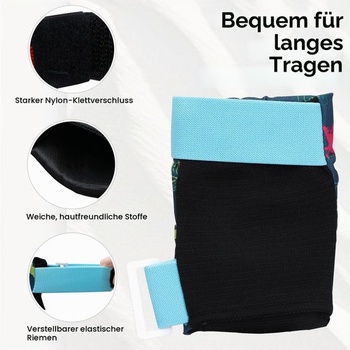 Chrániče kolen YooxArmor pro děti, sada 6 kusů, chrániče na inline brusle pro děti 3-8 let, design