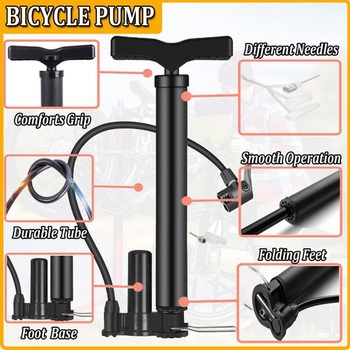 Cyklistická pumpa Taeku Pump, prenosná rámová pumpa, podlahová pumpa, malá nožná pumpa, ručná pumpa