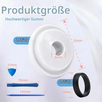 Voděodolné těsnění pro elektrické zubní kartáčky Philips Sonicare - sada 2 kusů těsnění jako