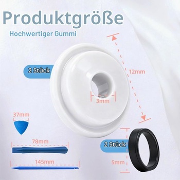 Vodeodolné tesnenie pre elektrické zubné kefky Philips Sonicare - sada 2 kusov tesnení ako
