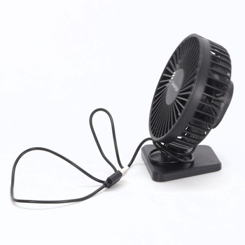 Gaiatop USB stolní ventilátor, malý, ale výkonný, přenosný, tichý, 3 rychlosti větru, stolní osobní