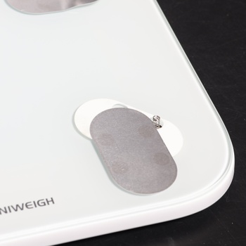 UNIWEIGH Chytrá váha pre telesnú hmotnosť, kúpeľňová váha s veľkým digitálnym displejom, váha na