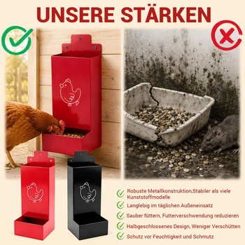 Automatické krmítko JITPOU, 2 ks