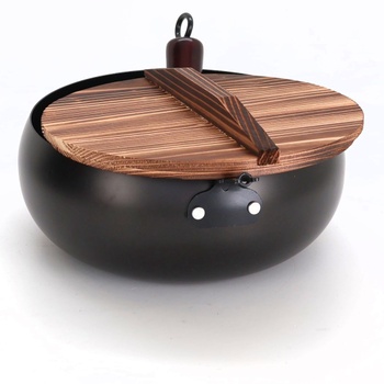 Wok panvica ZBIianxer s dreveným vekom, 24 cm