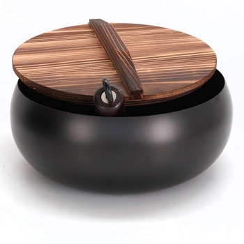 Wok panvica ZBIianxer s dreveným vekom, 24 cm