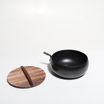 Wok panvica ZBIianxer s dreveným vekom, 24 cm