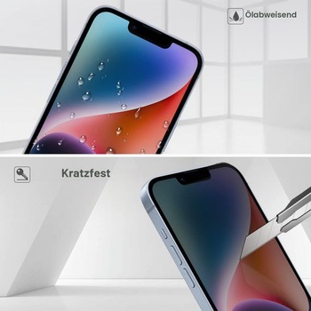 Ochranný kryt ProCase pro iPhone 17e/16e/14/13/13 Pro 6,1 palce, sada 2 ks, černý