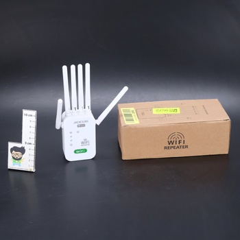 WiFi zosilňovač, WiFi opakovač so 6 anténami, WiFi opakovač pre pokrytie 5 000 m² a 50 zariadení, LAN
