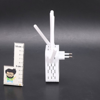 WiFi zosilňovač, WiFi opakovač so 6 anténami, WiFi opakovač pre pokrytie 5 000 m² a 50 zariadení, LAN