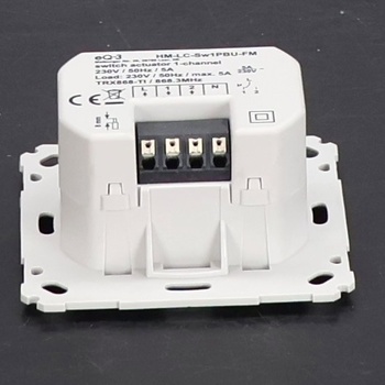 Bezdrôtový vysielač Homematic HM-RC-2-PBU-FM