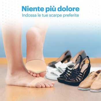 Chrániče chodidla z lycry, priedušné, prateľné, 2 kusy, veľkosť S (EU 35-40)