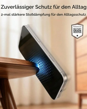 Sada 3 tvrzených skleněných ochranných fólií ESR pro iPhone 18 Pro, sada 3 ks Classic Privacy pro