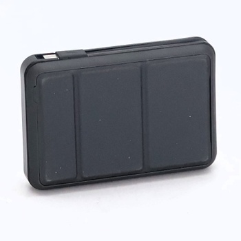 Powerbanka Azmuth pro iPhone s magnetickou ochranou, 10 000 mAh se stojánkem, černá