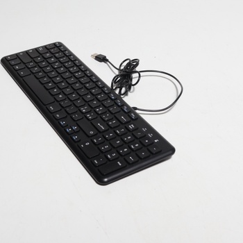 Kompaktná drôtová USB klávesnica