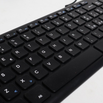Kompaktná drôtová USB klávesnica