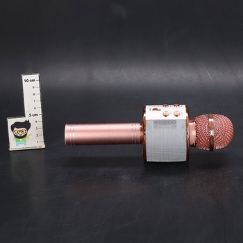 Mikrofon pro děti, Bluetooth karaoke mikrofon dárky pro děti hračky dívky, přenosný dětský mikrofon