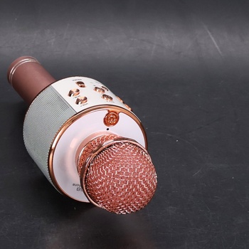Mikrofon pro děti, Bluetooth karaoke mikrofon dárky pro děti hračky dívky, přenosný dětský mikrofon