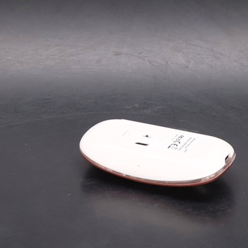 GLOBAL TECH bezdrátová myš, LED dobíjecí tichá tenká myš bezdrátová myš k notebooku, 2,4G USB