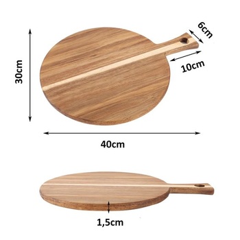 Kuchyňské pomůcky LDXDRU Pizzabrett-2pcs-BN