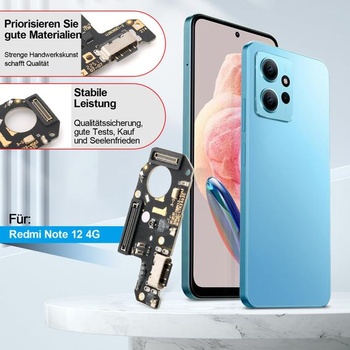 Nabíjací port YHX-OU pre Xiaomi Redmi Note 12 4G Dock Connector Port Nabíjací port Mikrofón Audio