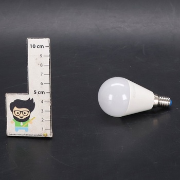 EXTRASTAR LED žiarovka E14 teplá biela G45 8W, 3000K, nestmievateľná úsporná žiarovka, balenie po 6