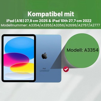 Zelený kryt s klávesnicí pro iPad A16 11. generace 2025/10. generace 2022