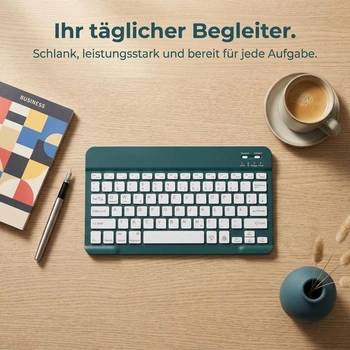 Zelený kryt s klávesnicí pro iPad A16 11. generace 2025/10. generace 2022