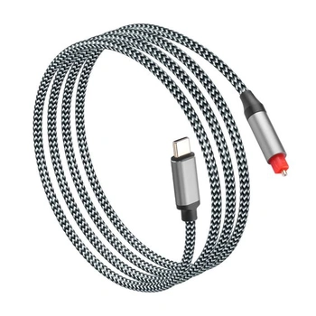 Optický audio kabel CERRXIAN, USB C na 1,5 m, jednosměrný…