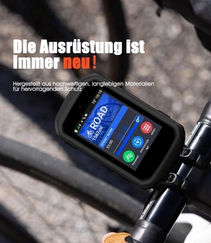 Silikonové pouzdro kompatibilní s Garmin Edge 850/550 - černé