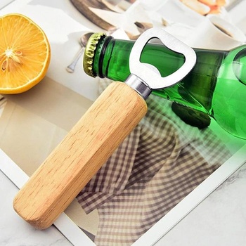 30 drevených otváračov na fľaše, otvárače na pivo