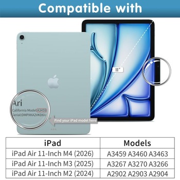 Ochranný kryt obrazovky s 360° záberom pre iPad Air 11
