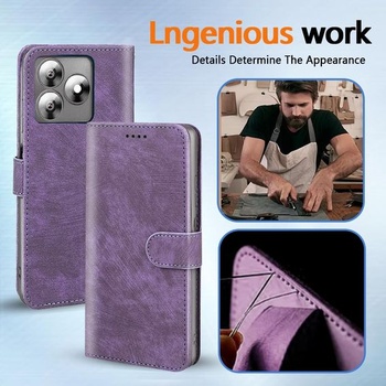 Flipové puzdro pre Oukitel C1 / Oukitel C1 Pro, puzdro na telefón z PU kože s magnetickým