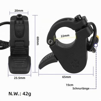 3pólová páka plynu pre Kukirin G3 Pro, regulácia rýchlosti, elektrická kolobežka, príslušenstvo,