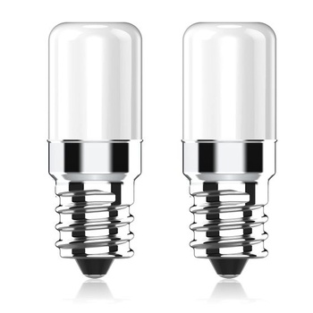 Žiarovka do chladničky E14 LED žiarovky, 2W ekvivalent 20W halogénové žiarovky, 170LM, 6000K studená biela