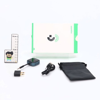 SOOMFON Bluetooth 5.3 vysielač s displejom, 2 v 1 Bluetooth vysielač/prijímač Splitter pre 2