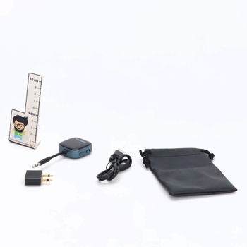 SOOMFON Bluetooth 5.3 vysielač s displejom, 2 v 1 Bluetooth vysielač/prijímač Splitter pre 2